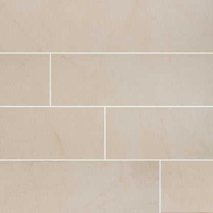 MSI Livingstyle Cream Porcelain Wall and Floor Tile