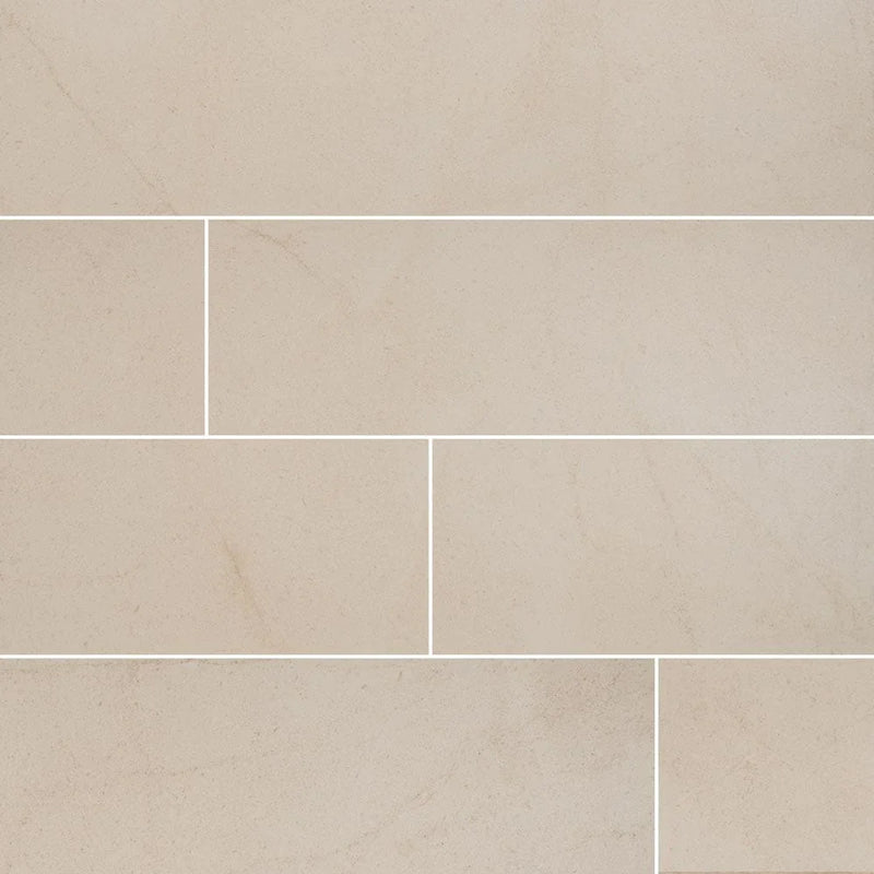 MSI Livingstyle Cream Porcelain Wall and Floor Tile