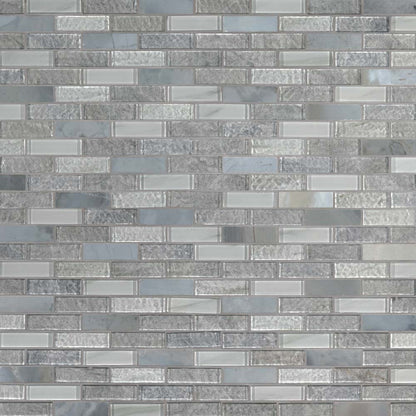 MSI Lupano Glass and Stone Mosaic Tile 11.63"x11.72"