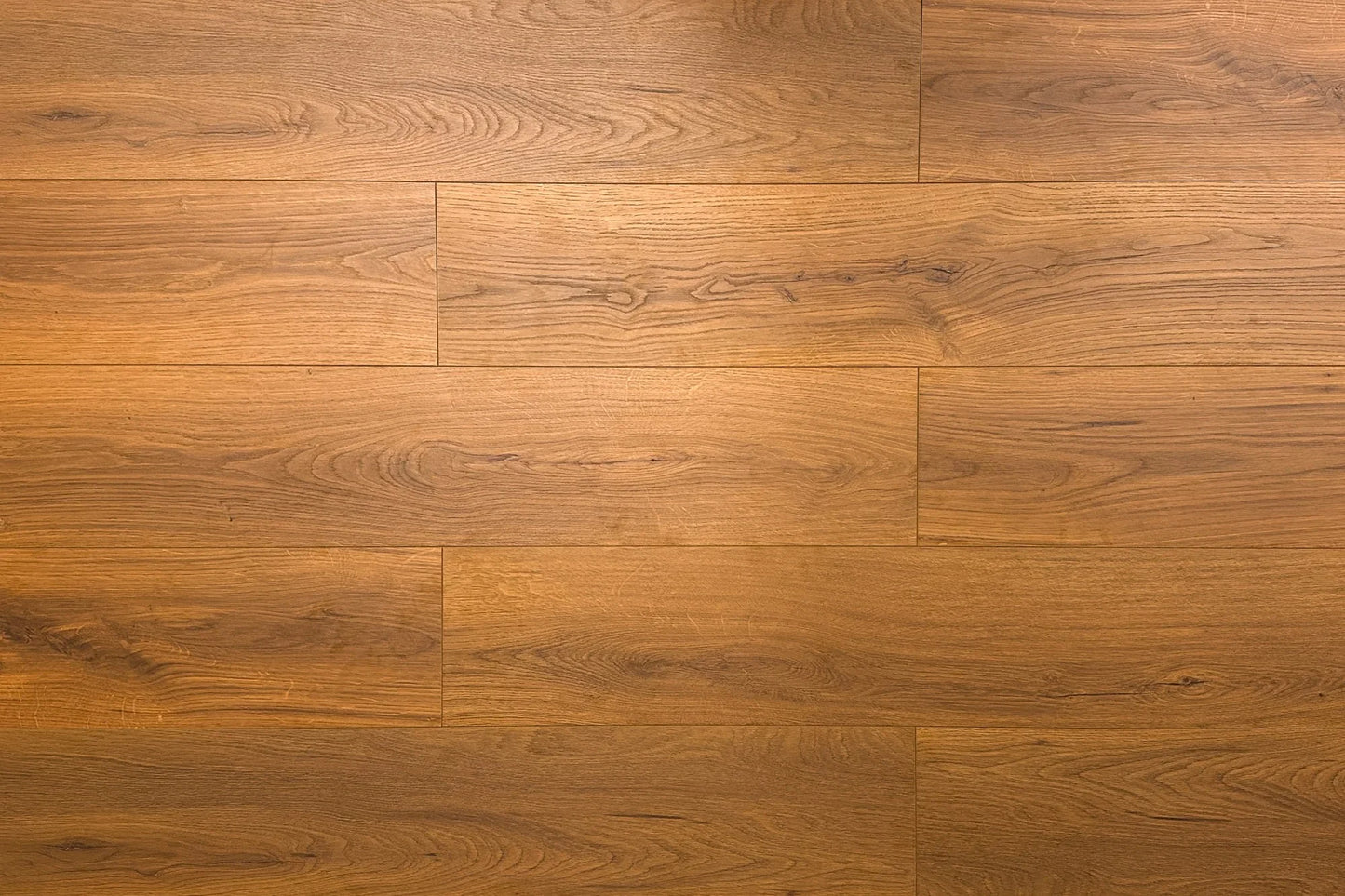 Luxe Deep Orange Embossed Matte 9.37"x60" Waterproof Laminate Flooring 12mm - Greek