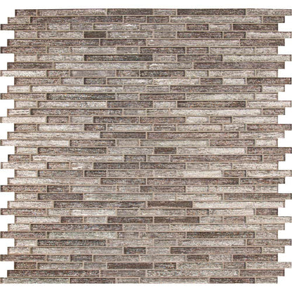 MSI Luxe Interlocking Glass Mosaic Tile 11.81"x11.81"