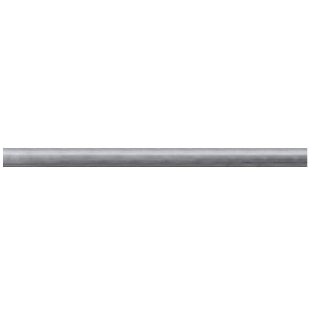 Cloud Gray 0.5x12 Polished Bardiglio Nuvolato Pencil Marble Tile Trim (10 pack, 0.5 sq ft/case)