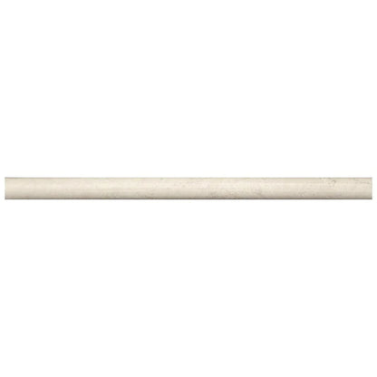 Beige 0.5x12 Polished Crema Marfil Pencil Marble Tile Trim (10 pack, 0.5 sq ft/case) - Sample