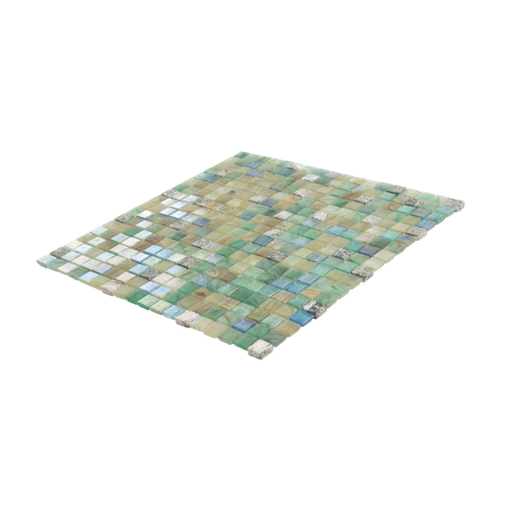 Emerald Green 12x12 Glossy Uniform Square Glass Mosaic Tile (10 pack, 9.3 sq ft/case)