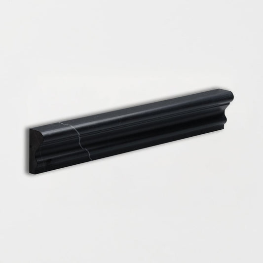 Black Honed Andorra Marble Moldings