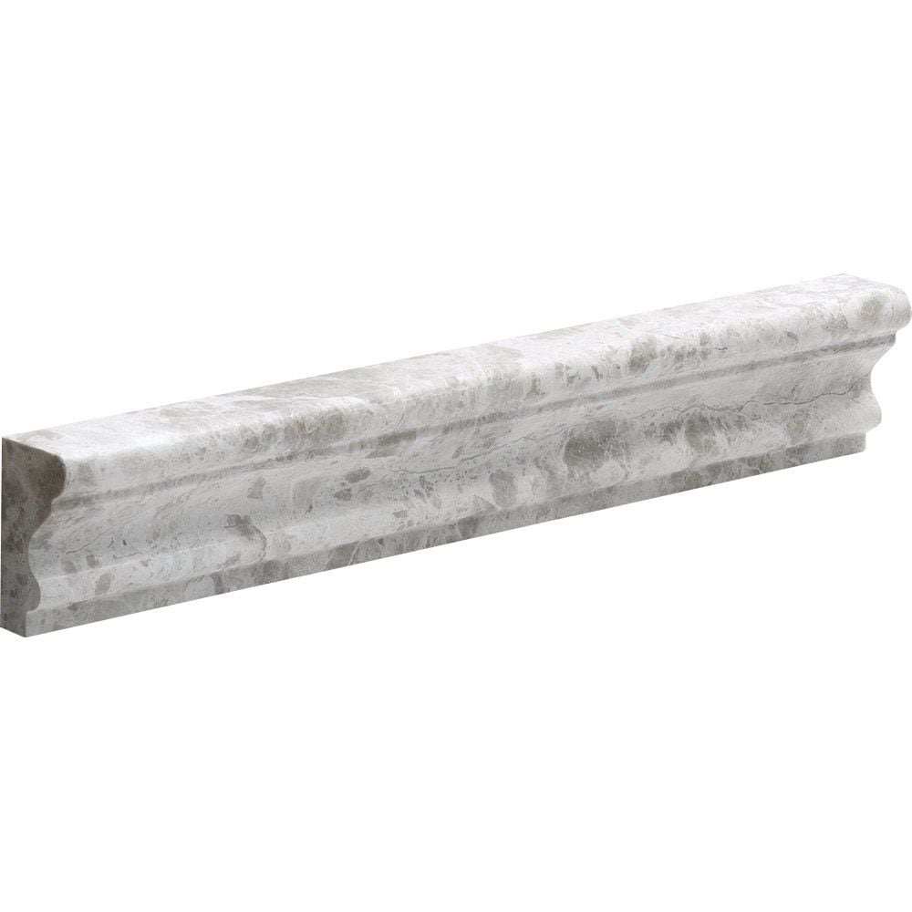 Silver Mystique Polished Andorra Marble Moldings