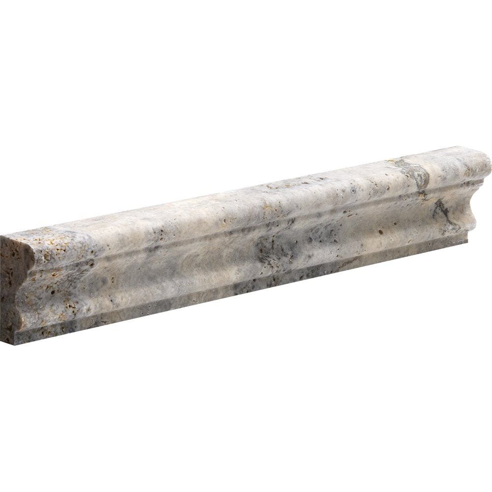 Silver Travertine Honed Filled Andorra Travertine Moldings