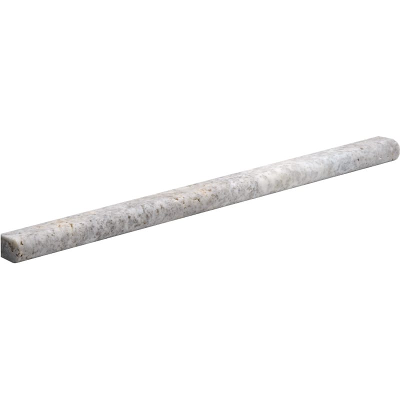 Silver Honed&unfilled Pencil Liner Travertine Moldings