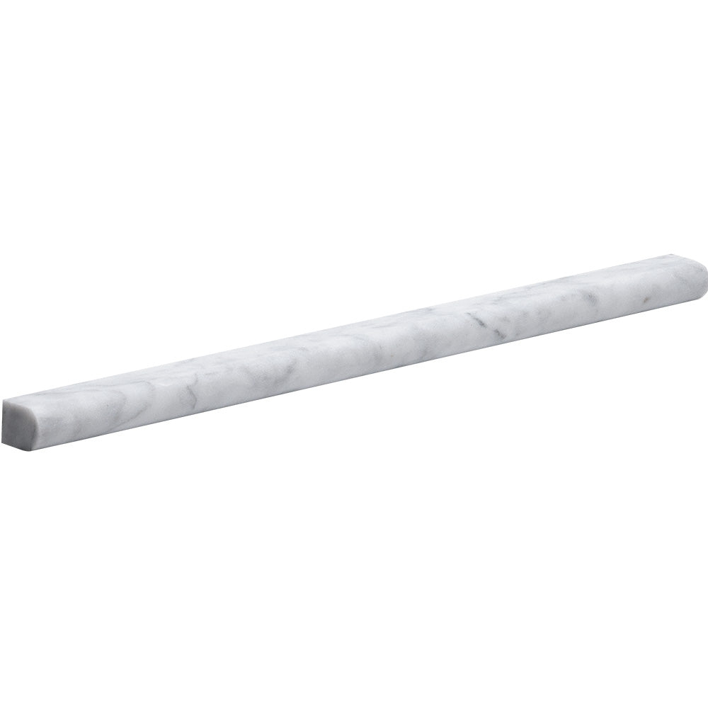 Carrara T Honed Pencil Marble Moldings