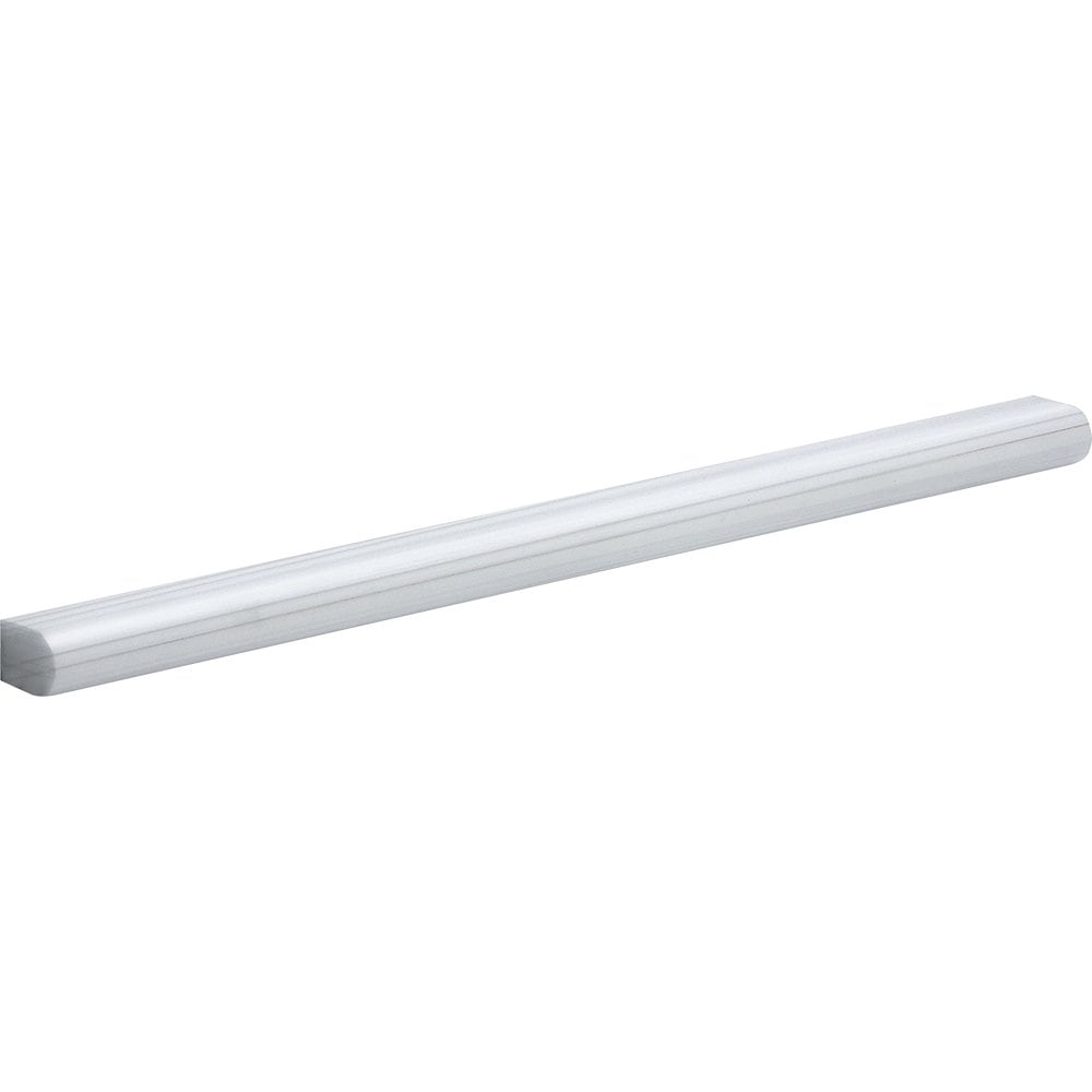 Bianco Venus Honed Pencil Liner Marble Moldings
