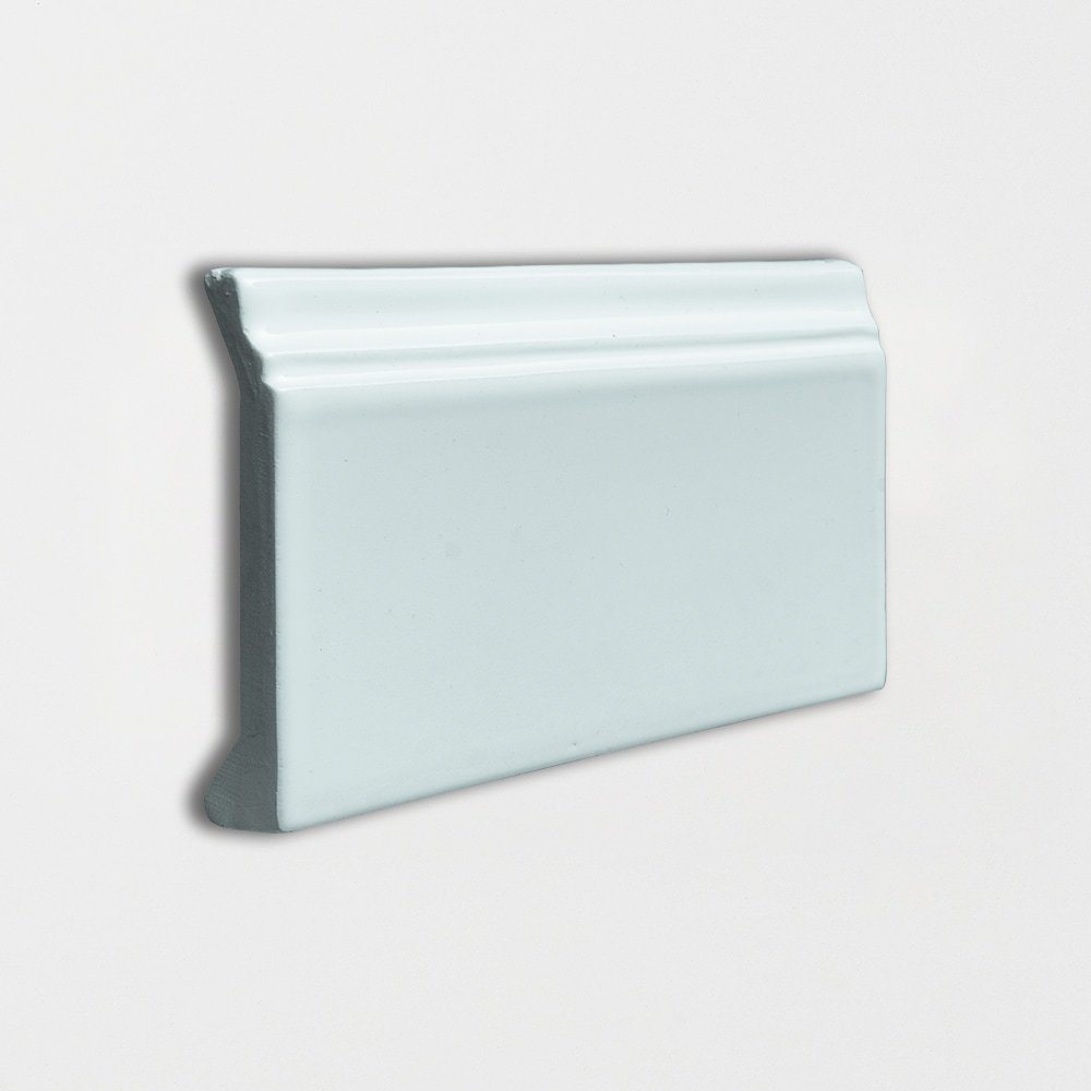 Seafoam Glossy Base Trim Ceramic Moldings