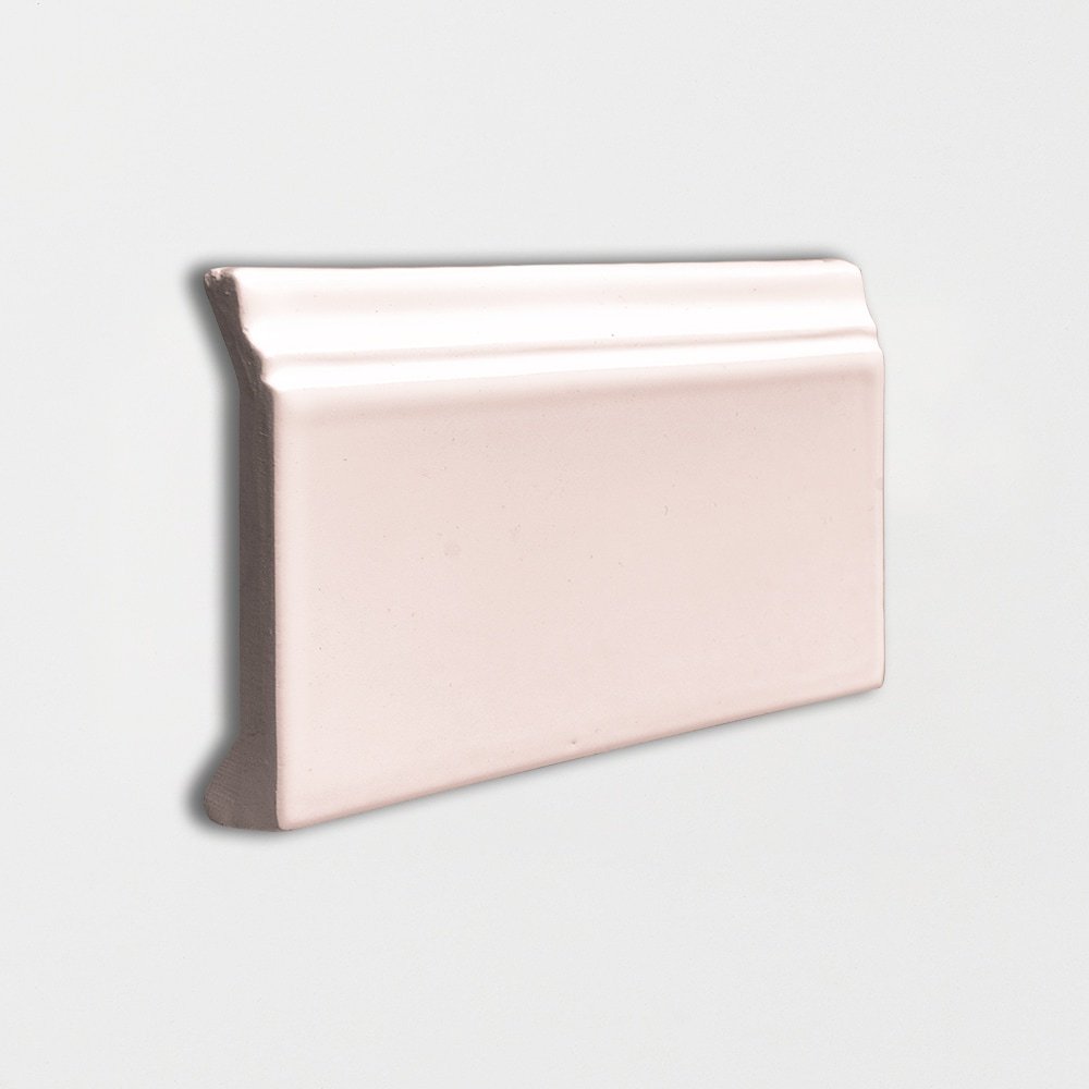 Blush Glossy Base Trim Ceramic Moldings