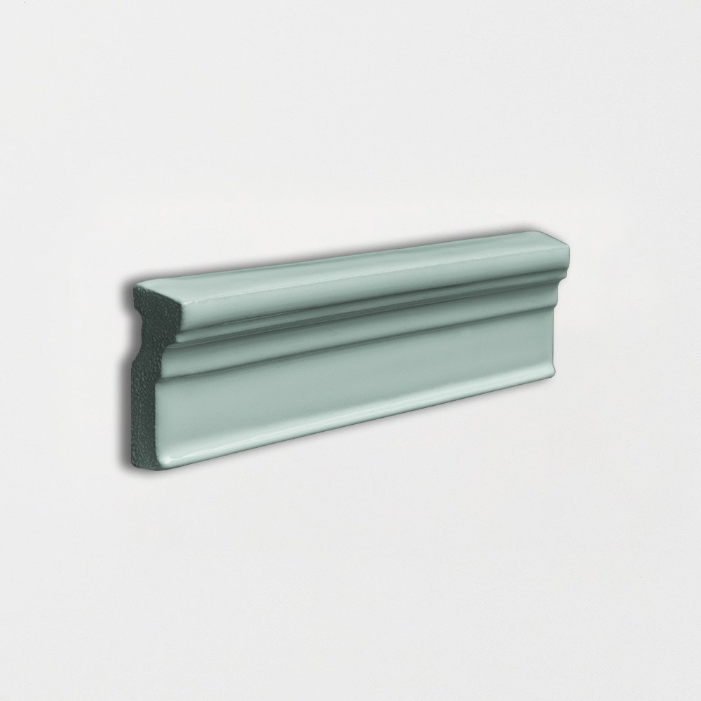 Sage Glossy Ogee Trim Ceramic Moldings
