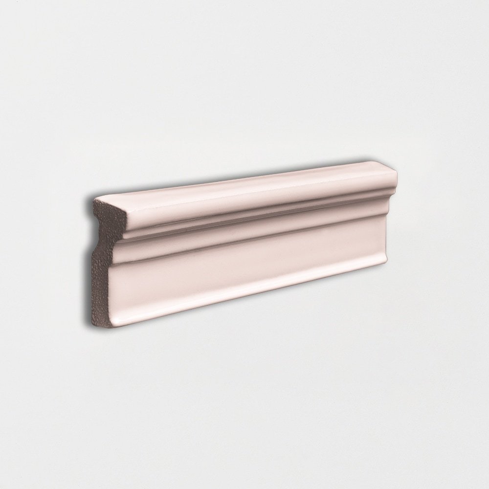 Blush Glossy Ogee Trim Ceramic Moldings