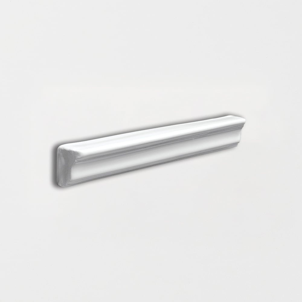 Blanche Glossy Finish Trim Ceramic Moldings