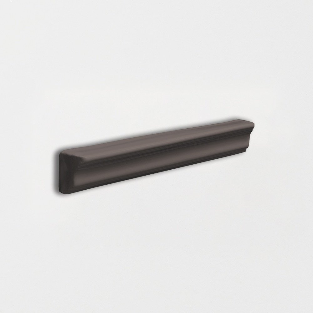 Coffee Glossy Finish Trim Ceramic Moldings