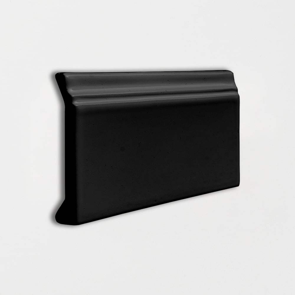 Midnight Glossy Base Trim Ceramic Moldings