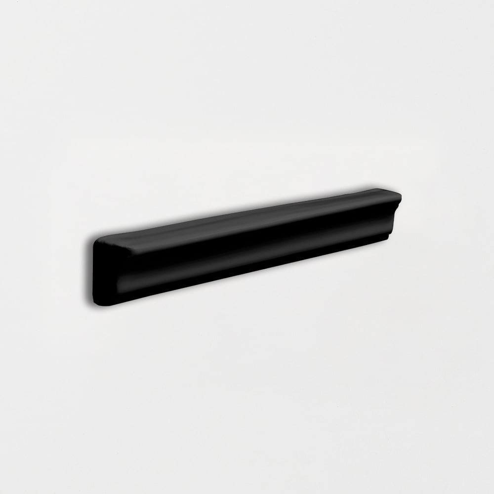 Midnight Glossy Finish Trim Ceramic Moldings