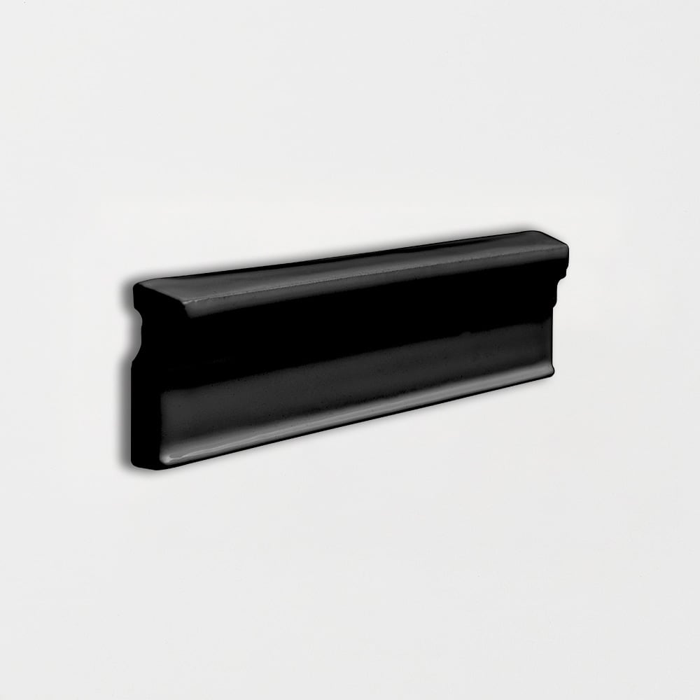 Midnight Glossy Ogee Trim Ceramic Moldings