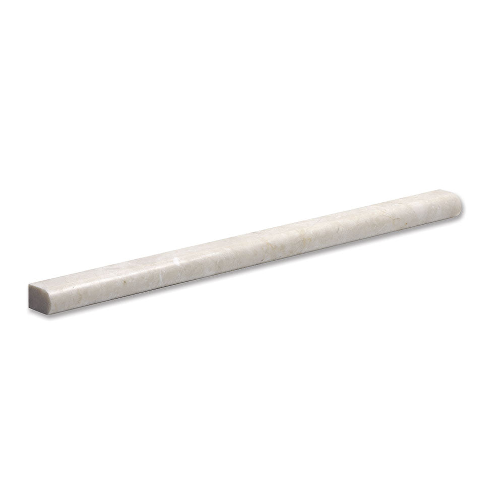 Crema Marfil Polished Pencil Liner Marble Moldings