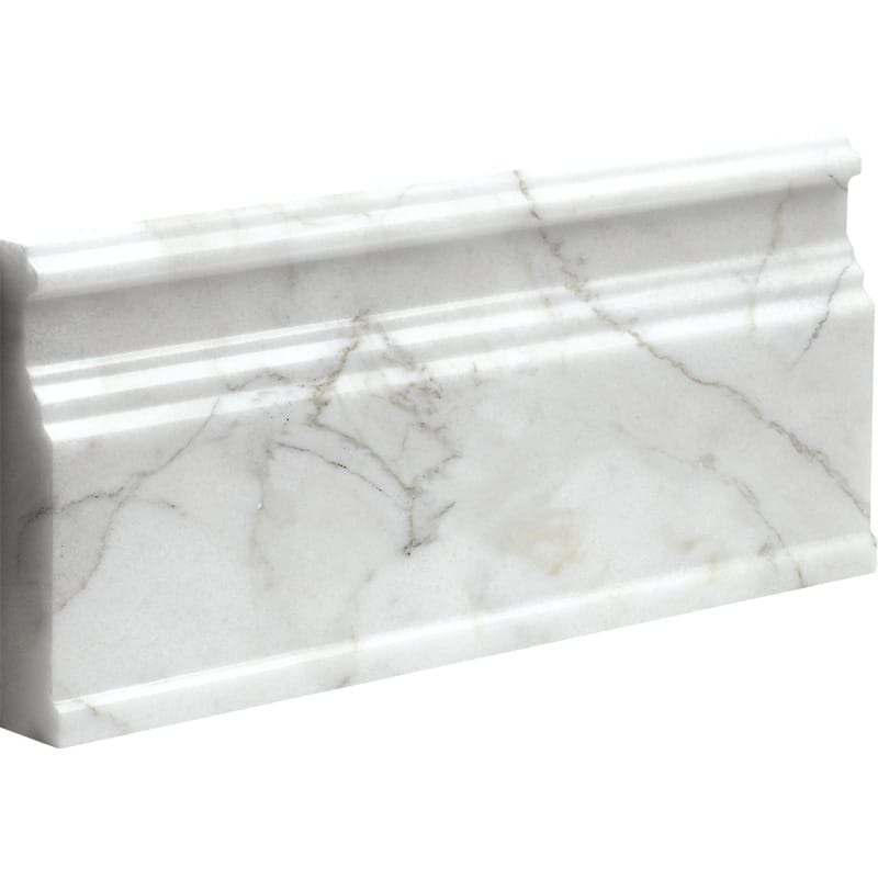Calacatta Gold Polished Base Marble Moldings
