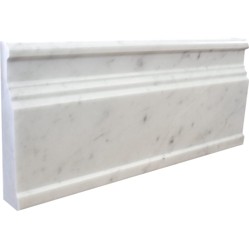 Italian Carrara Polished Marble Moldings