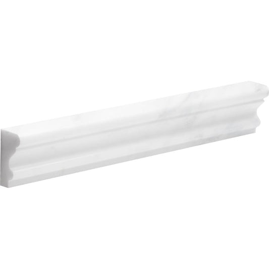 Bella White Polished Andorra Marble Moldings