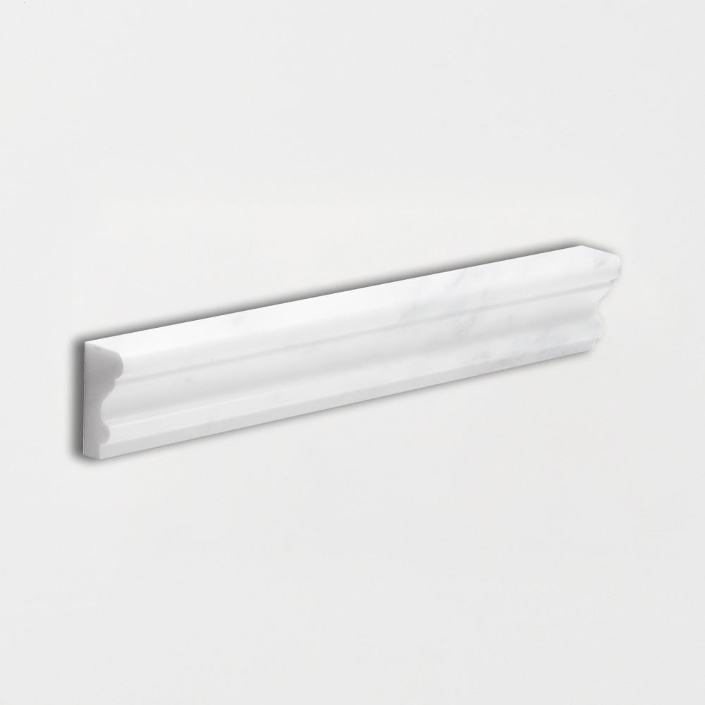 Bella White Honed Andorra Marble Moldings