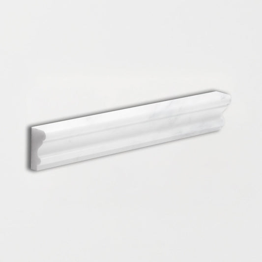 Bella White Honed Andorra Marble Moldings