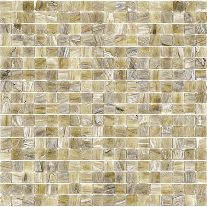 Golden Brown 12x12 Glossy Uniform Square Glass Mosaic Tile (20 pack, 18.69 sq ft/case)