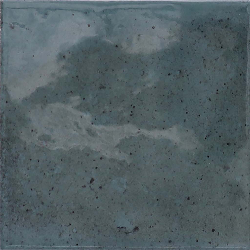 Spruce Blue 4x4 Glossy Square Ceramic Tile (60 pack, 6.48 sq ft/case)
