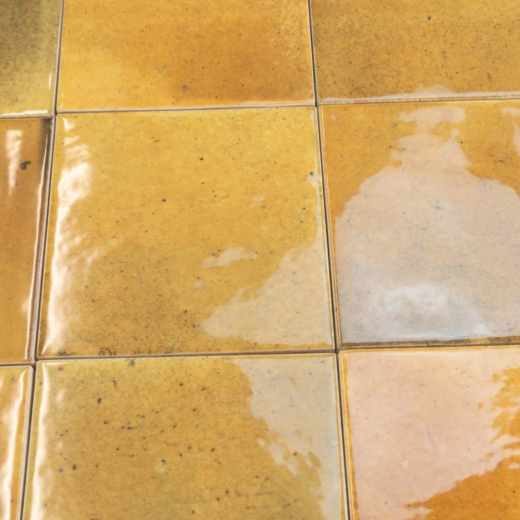 Honey Orange 4x4 Glossy Square Ceramic Tile (60 pack, 6.48 sq ft/case)