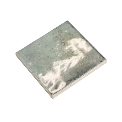Sage Green 4x4 Glossy Ceramic Subway Tile (60 pack, 6.46 sq ft/case)