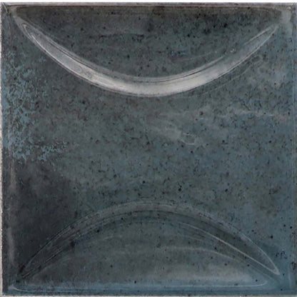 Spruce Blue 4x4 Glossy Ceramic Square Deco Tile (50 pack, 5.39 sq ft/case)