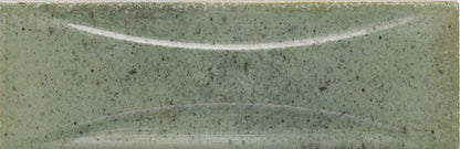 Sage Green 2.5x8 Glossy Ceramic Subway Deco Tile (38 pack, 5.38 sq ft/case) - Sample