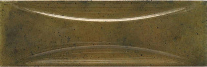Olive Green 2.5x8 Glossy Ceramic Subway Deco Tile (38 pack, 5.38 sq ft/case)