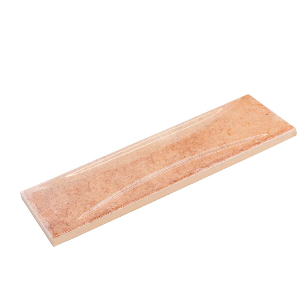 Pink 2.5x8 Glossy Ceramic Subway Deco Tile (38 pack, 5.38 sq ft/case)