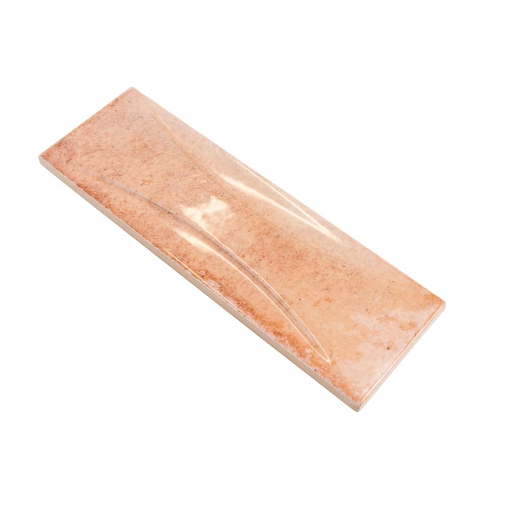 Pink 2.5x8 Glossy Ceramic Subway Deco Tile (38 pack, 5.38 sq ft/case)
