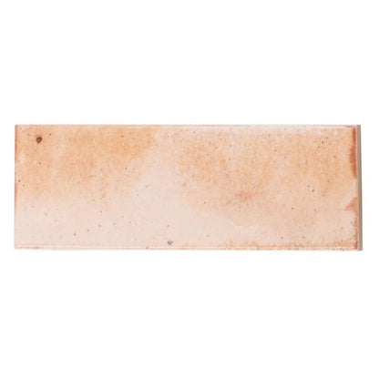 Pink 2.5x8 Glossy Ceramic Subway Tile (38 pack, 5.38 sq ft/case)