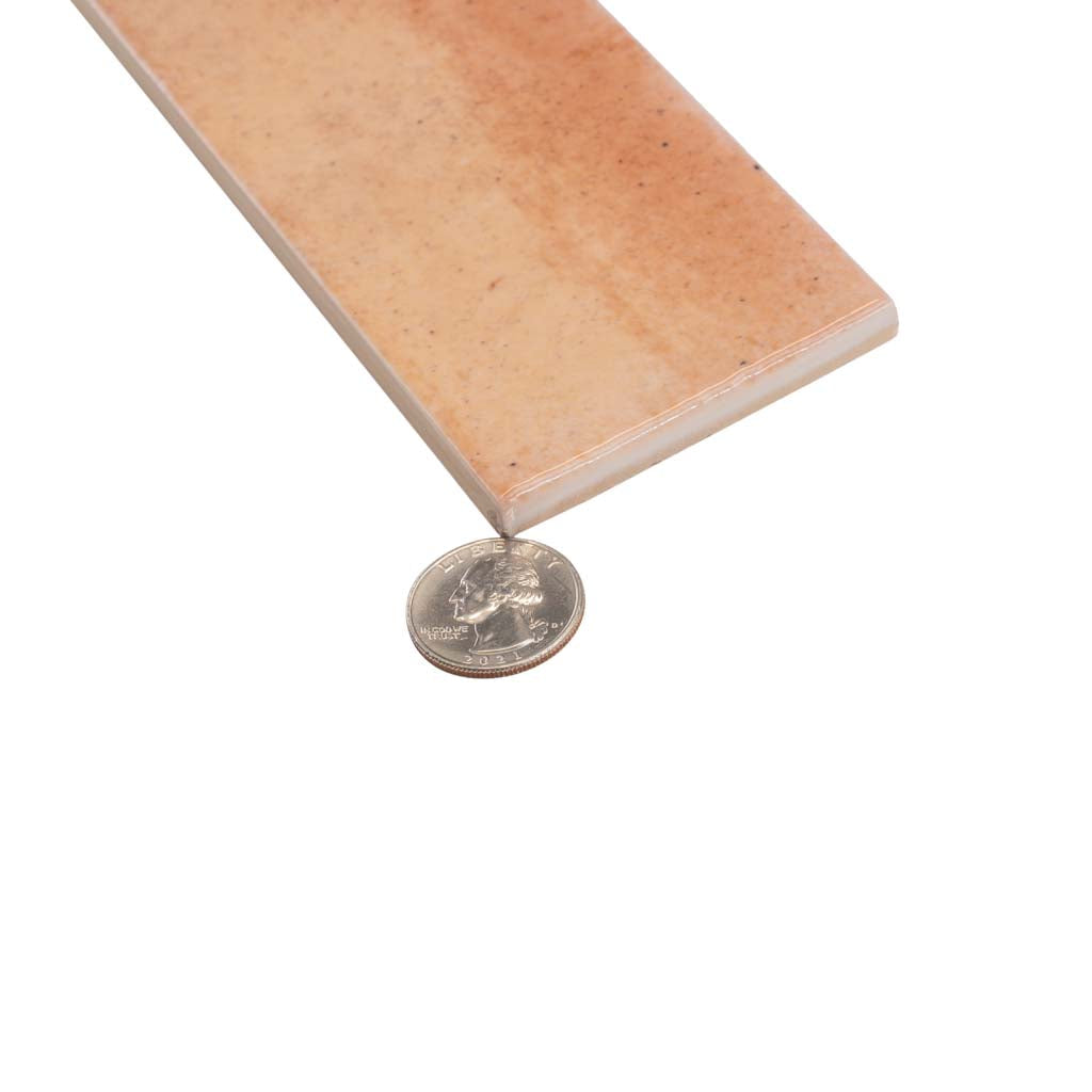 Pink 2.5x8 Glossy Ceramic Subway Tile (38 pack, 5.38 sq ft/case)