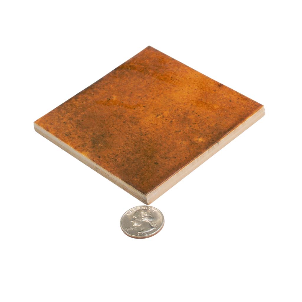 Red 4x4 Glossy Square Ceramic Tile (60 pack, 6.46 sq ft/case)