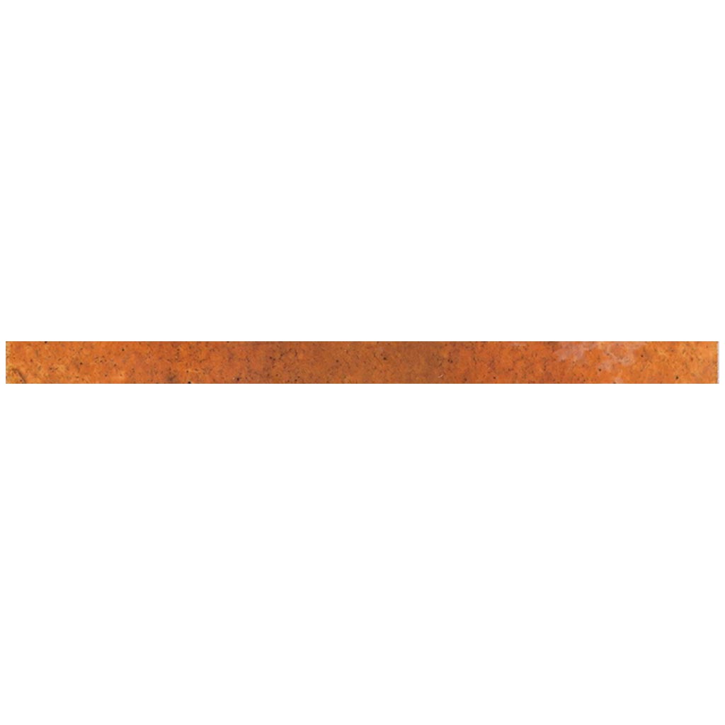 Red 0.5x8 Glossy Ceramic Pencil Tile Trim (10 pack, 0.7 sq ft/case)