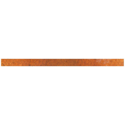Red 0.5x8 Glossy Ceramic Pencil Tile Trim (10 pack, 0.7 sq ft/case)