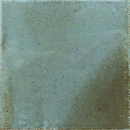 Blue 4x4 Glossy Square Ceramic Tile (50 pack, 5.39 sq ft/case) - Sample