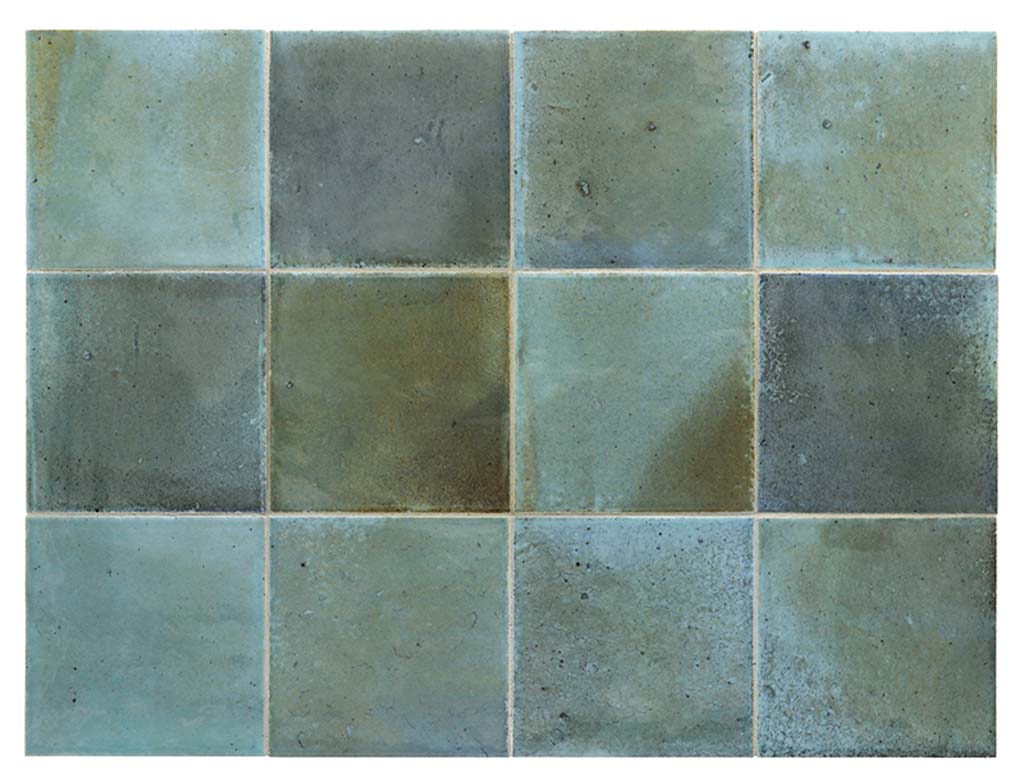 Blue 4x4 Glossy Square Ceramic Tile (60 pack, 6.46 sq ft/case)