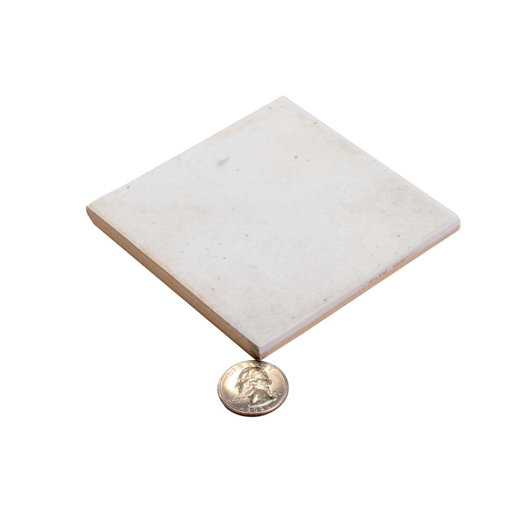 White 4x4 Glossy Square Ceramic Tile (60 pack, 6.46 sq ft/case)