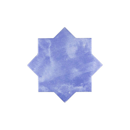 Cornflower Blue 5x5 Matte Star Ceramic Tile (27 pack, 5.37 sq ft/case)