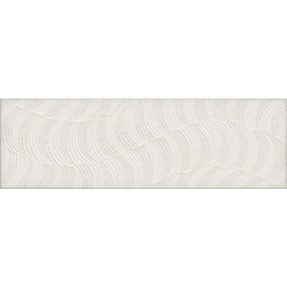 White 12x36 Matte Field Ceramic Tile (5 pack, 15.925 sq ft/case) - Sample