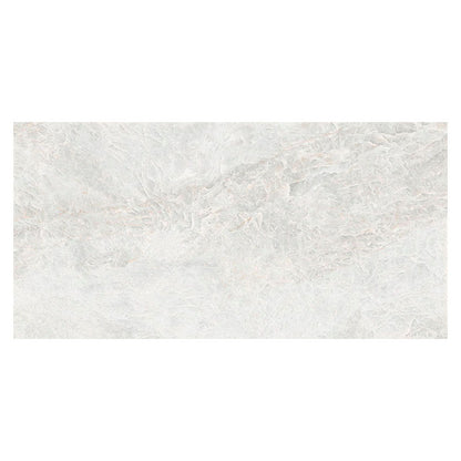 Frosted White 24x48 Polished Porcelain Large Format Tile (2 pack, 15.49 sq ft/case)