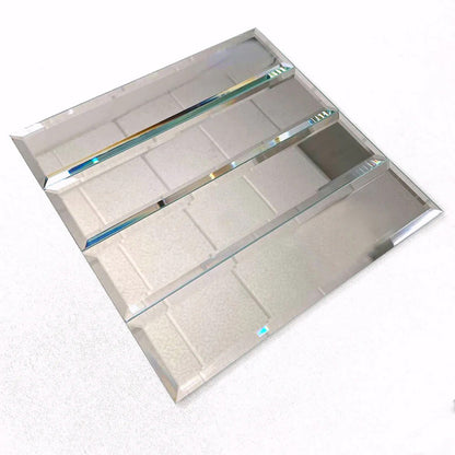 Clear Glass 3x12 Polished Glass Subway Tile (20 pack, 5 sq ft/case) - Sample